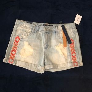 Tinsel Jean Shorts,  Size 28, TAGS ON, never worn
